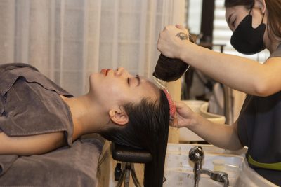 Gội đầu dưỡng sinh giảm gàu da đầu