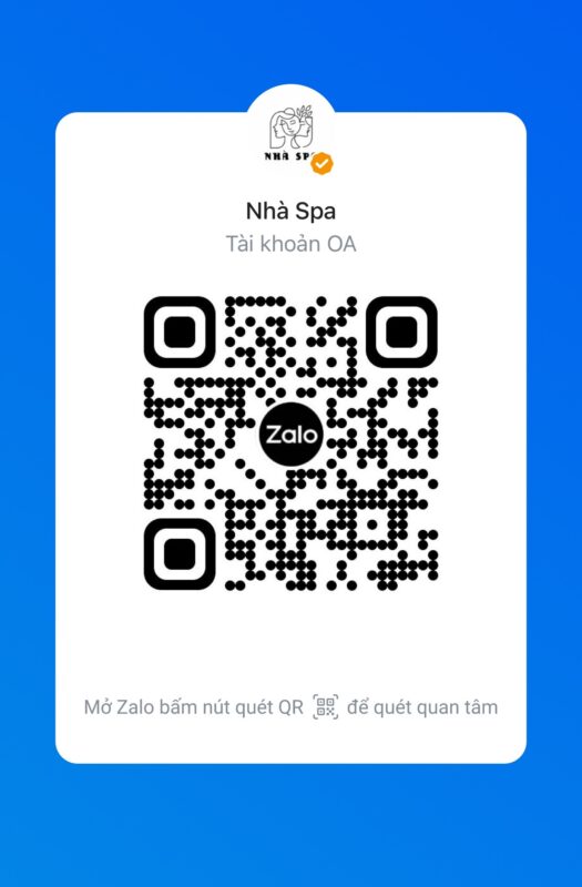Mã QR Zalo OA Nhà Spa