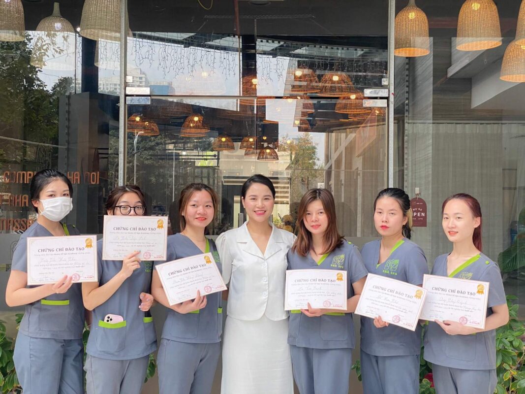 học nghề spa