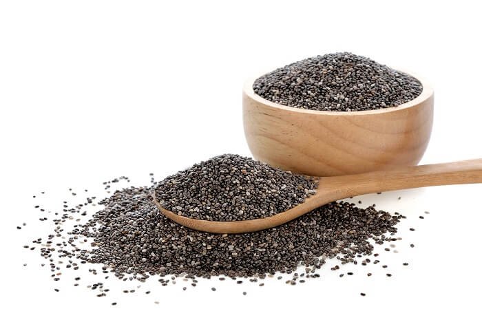 Hạt chia - siêu thực phẩm giúp chăm sóc tóc dày mượt 
