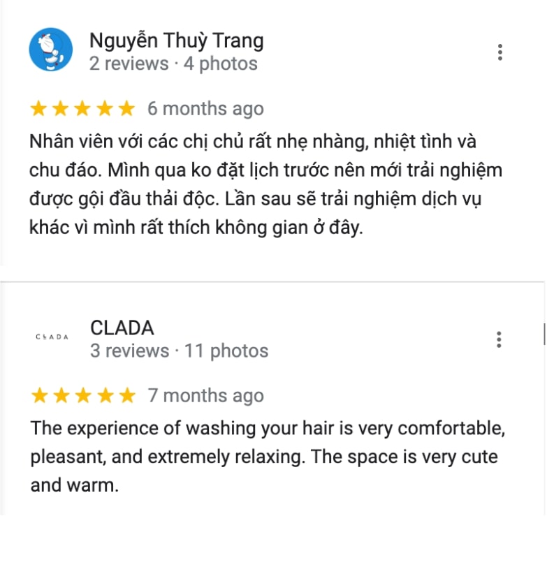 Review Gội thải độc 
