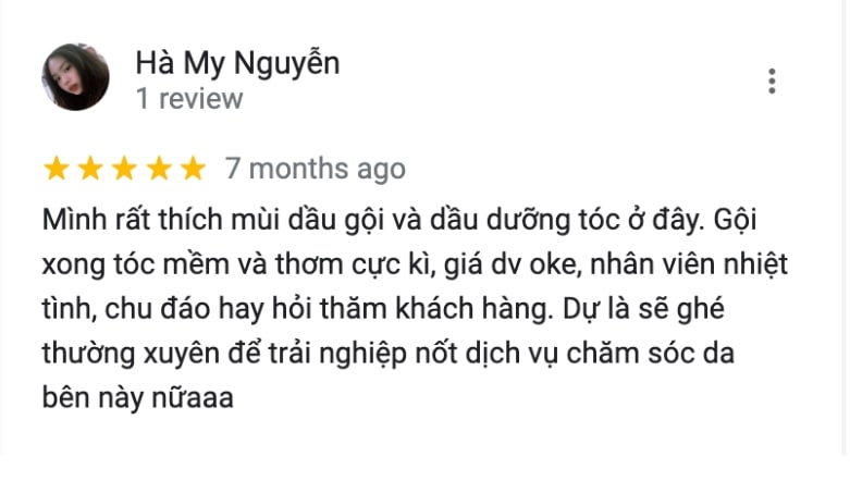 Review Gội thải độc 