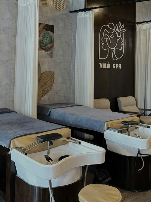 không gian spa đẹp