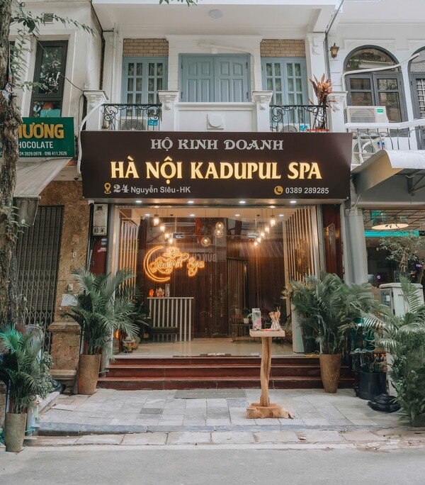 Biển hiệu Hanoi Kadupul Spa