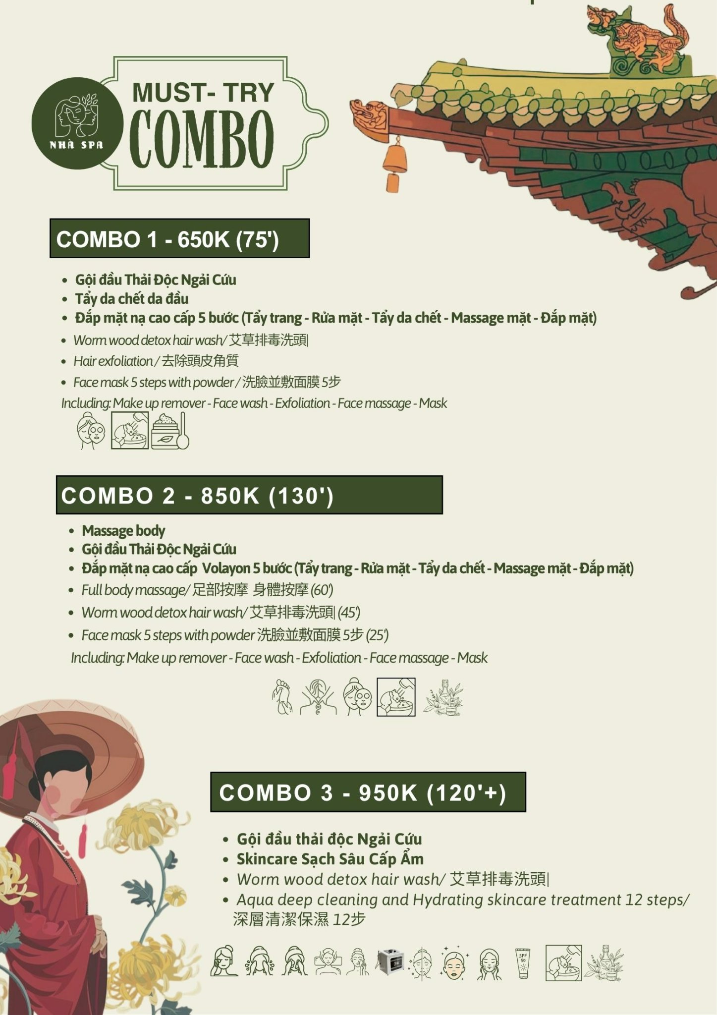 combo Nhà Spa