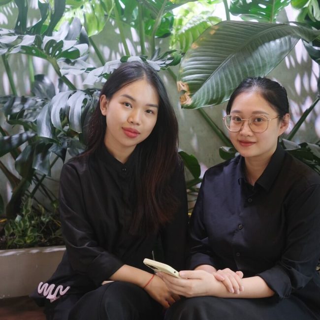 Khách hàng dùng Spa