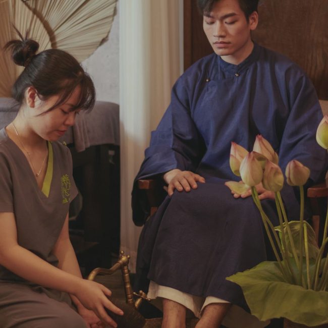 Cổ phục nhà spa