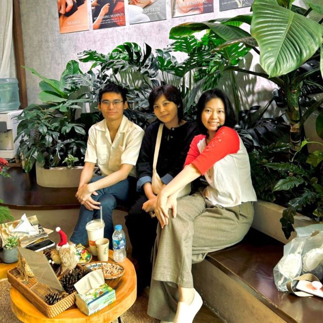 Khách hàng tại Nhà Spa